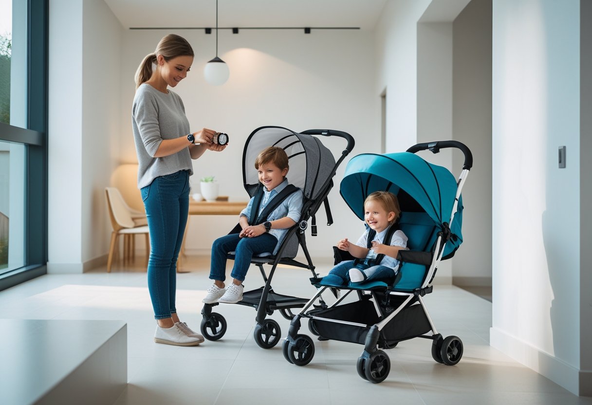 Saadan vaelger du det perfekte ur og paraplyklapvogn til boern